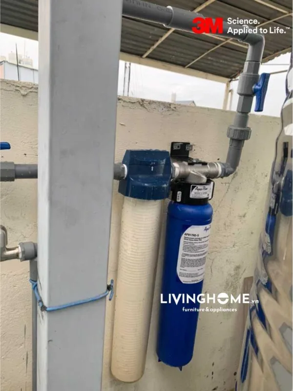Combo Máy Lọc Nước Đầu Nguồn 3M AP904 + Lọc thô 3M nhập khẩu Mỹ 24 Hình ảnh thực tế thi công lắp đặt của Combo Combo Máy Lọc Nước Đầu Nguồn 3M AP904 + Lọc Thô 3M