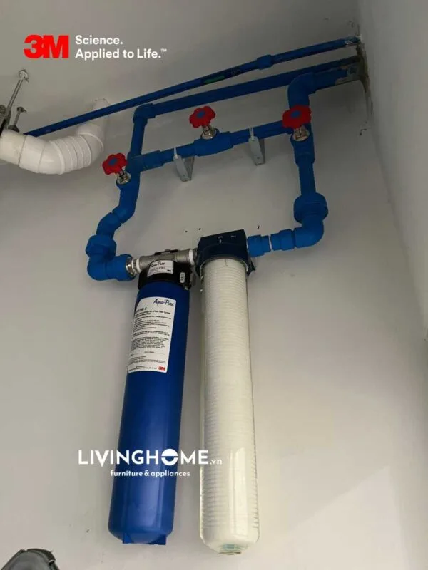 Combo Máy Lọc Nước Đầu Nguồn 3M AP904 + Lọc thô 3M nhập khẩu Mỹ 14 Hình ảnh thực tế thi công lắp đặt của Combo Combo Máy Lọc Nước Đầu Nguồn 3M AP904 + Lọc Thô 3M