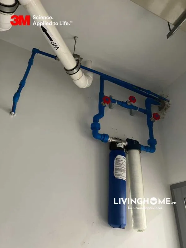 Combo Máy Lọc Nước Đầu Nguồn 3M AP904 + Lọc thô 3M nhập khẩu Mỹ 21 Hình ảnh thực tế thi công lắp đặt của Combo Combo Máy Lọc Nước Đầu Nguồn 3M AP904 + Lọc Thô 3M