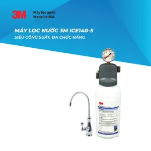 Máy lọc nước lắp bồn rửa 3M ICE140-S kèm vòi 3M nhập khẩu Mỹ