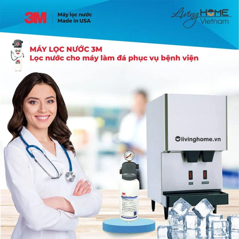 Máy lọc nước lắp bồn rửa 3M ICE140-S kèm vòi 3M nhập khẩu Mỹ 16 Máy lọc nước lắp bồn rửa ICE140-S kèm vòi 3M