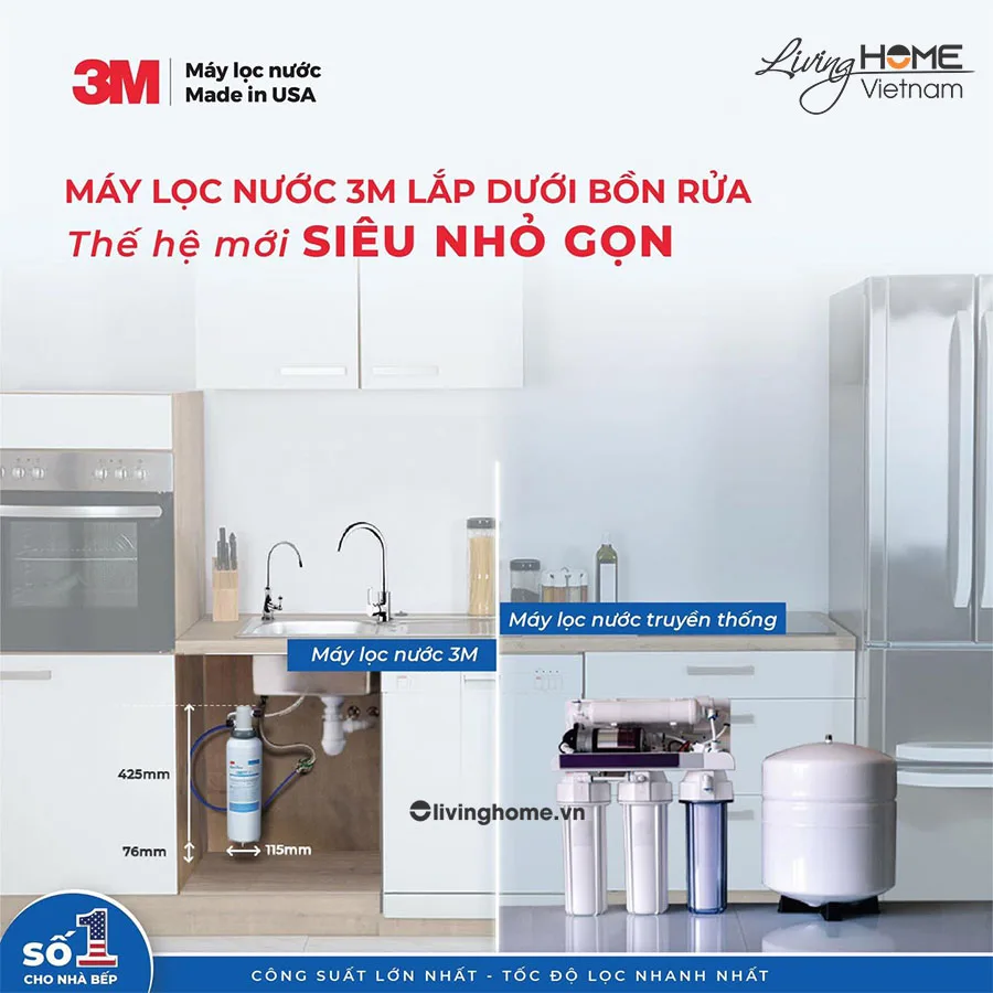 Máy Lọc Nước Nóng Lạnh 3M VN2 3V 22 Lít nhập khẩu Mỹ 6 Máy Lọc Nước Nóng lạnh 3M VN2 3V 22 Lít nhập khẩu Mỹ