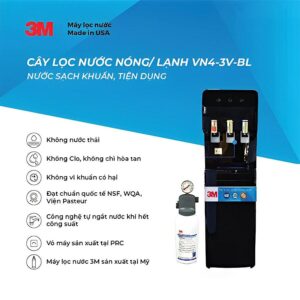 Máy lọc nước nóng lạnh 3M VN4 3V BL 94 lít nhập khẩu Mỹ