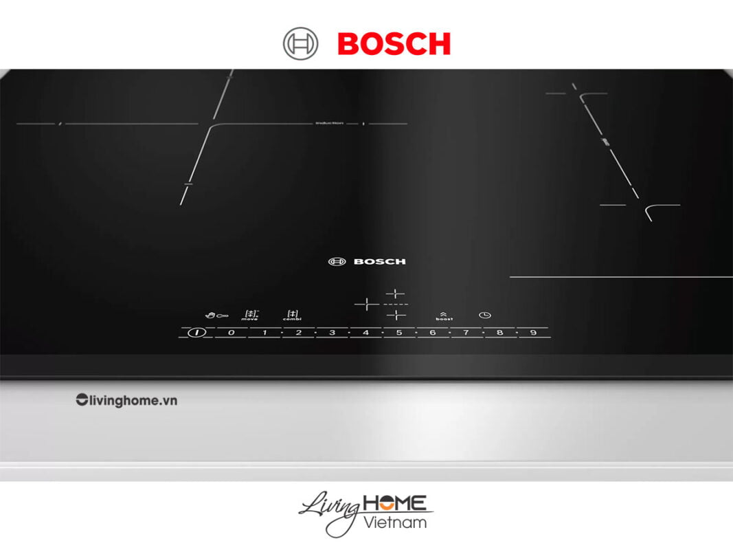 Bếp từ Bosch PVJ631FB1E - Kết hợp 3 vùng nấu 60cm