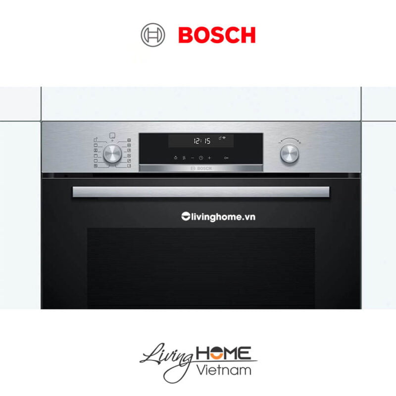 Lò nướng Bosch HBG5585S6B - Âm tủ 71 lít 60cm kết nối Home Connect