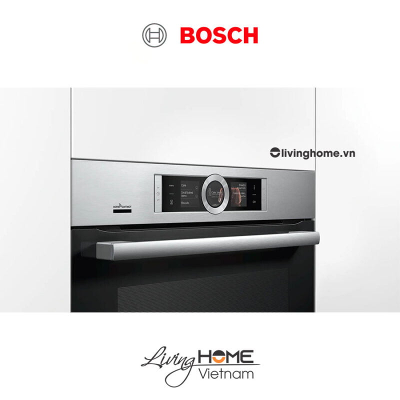 Lò nướng Bosch HBG6764S6B - 71 lít 60cm kết nối Home Connect