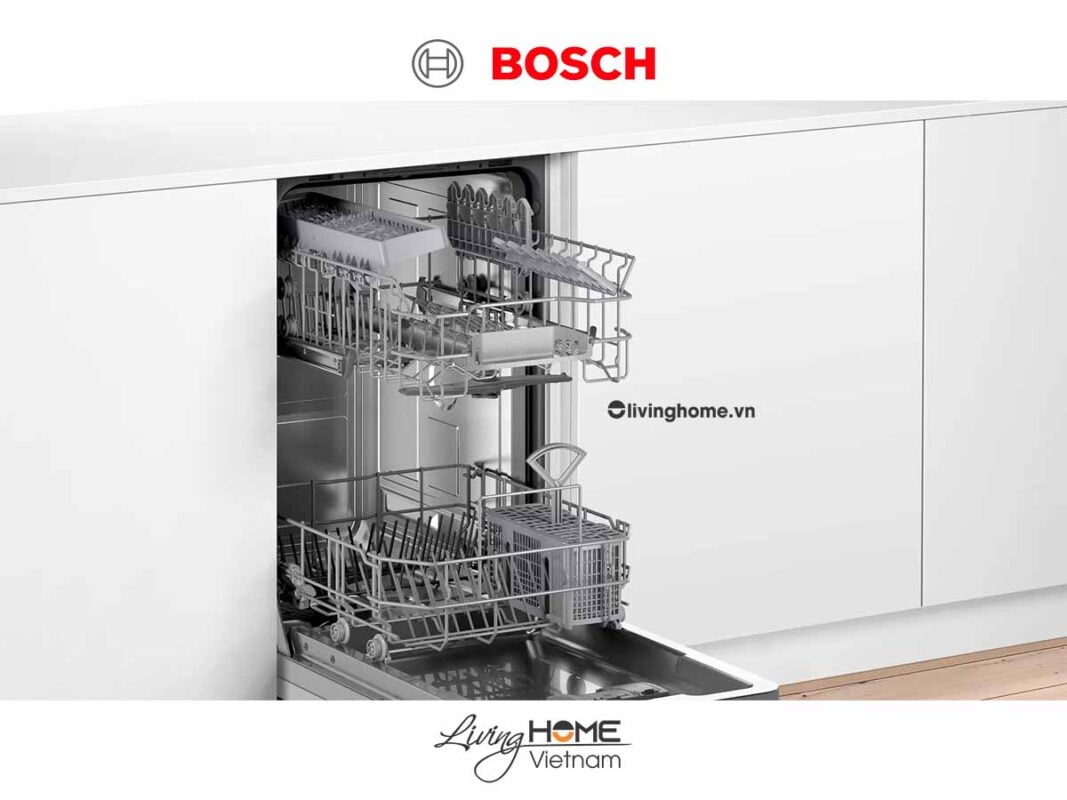 Máy rửa chén Bosch SPI2HKS59E - Bán âm 45cm 9 bộ