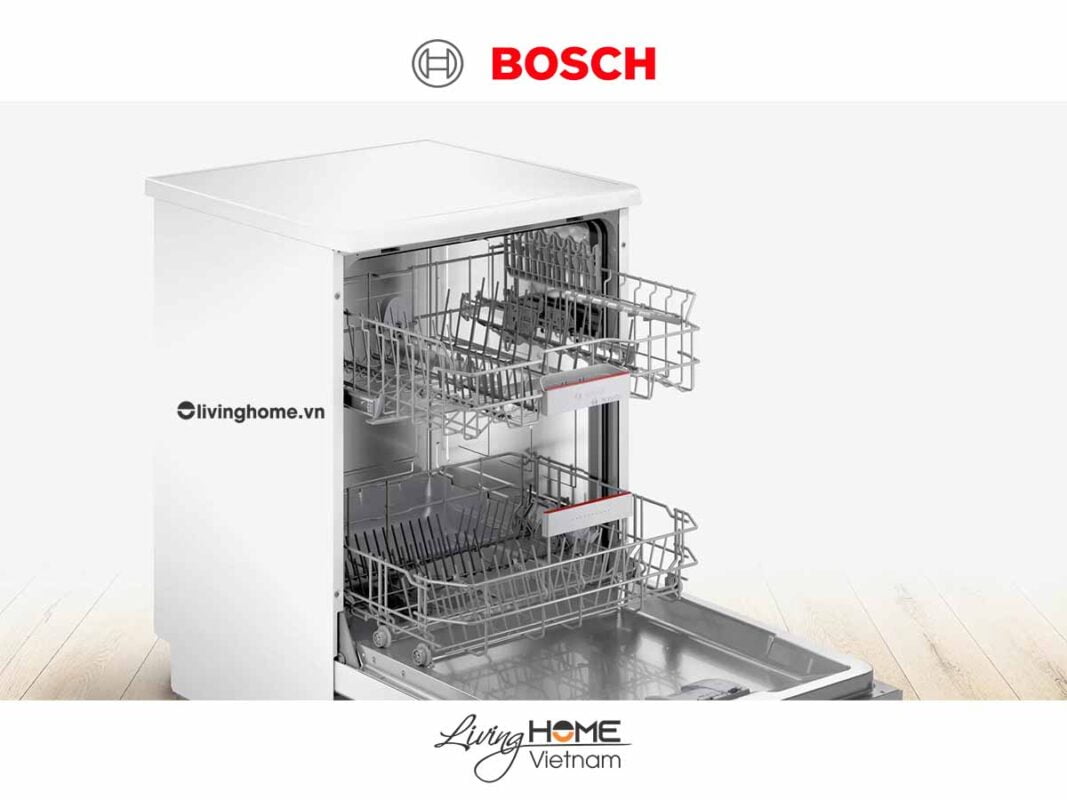 Máy rửa chén Bosch SMS2IVW01P - Độc lập 60 cm 12 bộ