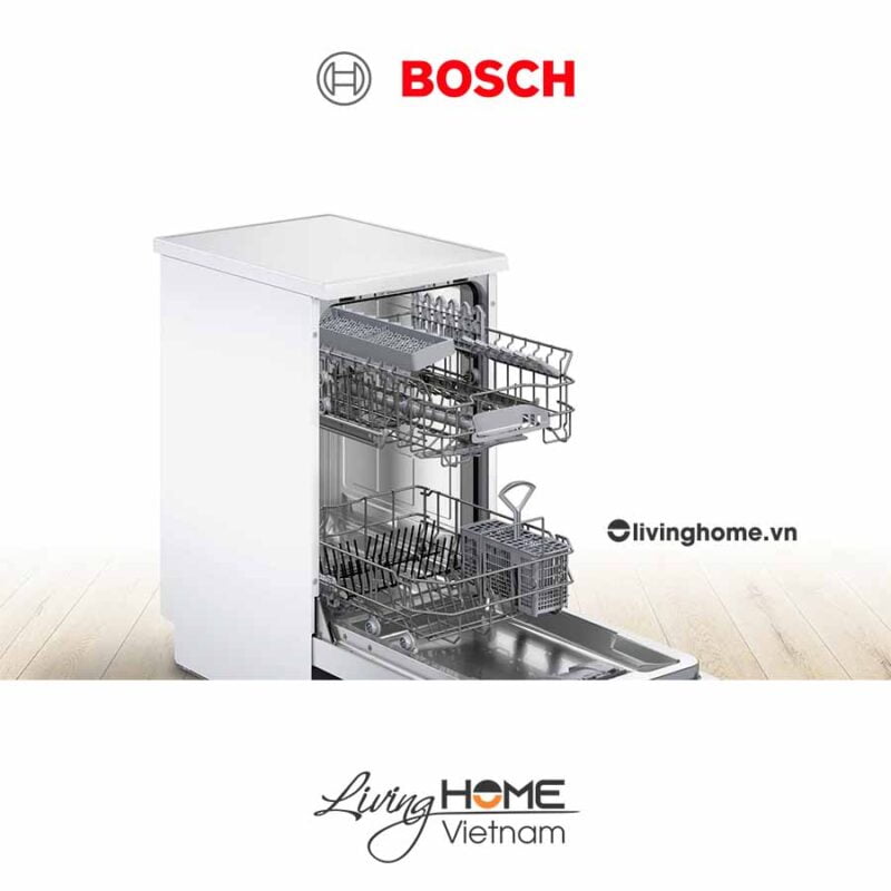 Máy rửa chén Bosch SPS2HKW57E - Độc lập 45cm 9 bộ