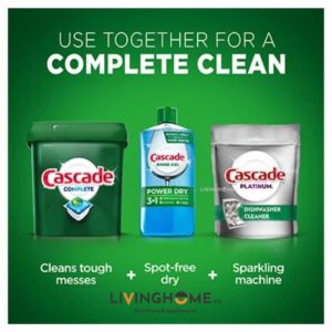 Viên Rửa Chén Bát Cascade Complete Hương Thơm Tươi Mát 78 Viên Nhập Khẩu Mỹ 11 vien rua chen bat cascade complete actionpacs fresh scent 78 vien 3