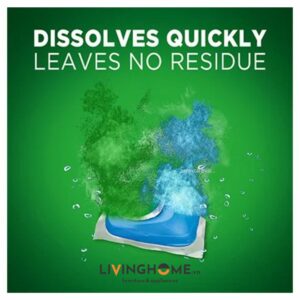 Viên Rửa Chén Bát Cascade Complete Hương Thơm Tươi Mát 78 Viên Nhập Khẩu Mỹ 13 vien rua chen bat cascade complete actionpacs fresh scent 78 vien 4