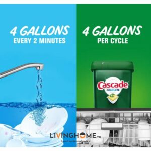 vien rua chen bat cascade complete actionpacs lemon scent 78 vien 6