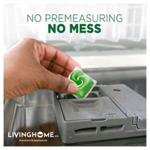 Viên Rửa Chén Bát Cascade Original Hương Chanh 60 Viên Nhập Khẩu Mỹ 11 vien rua chen bat cascade original actionpacs lemon scent 60 vien 4