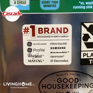 Viên Rửa Chén Bát Cascade Platinum, 92 Viên, Nhập Khẩu Mỹ 15 Viên rửa chén Cascade Platinum 92 viên cao cấp Mỹ