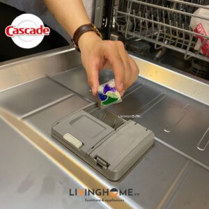 Viên Rửa Chén Bát Cascade Platinum, 92 Viên, Nhập Khẩu Mỹ 17 Viên rửa chén Cascade Platinum 92 viên cao cấp Mỹ