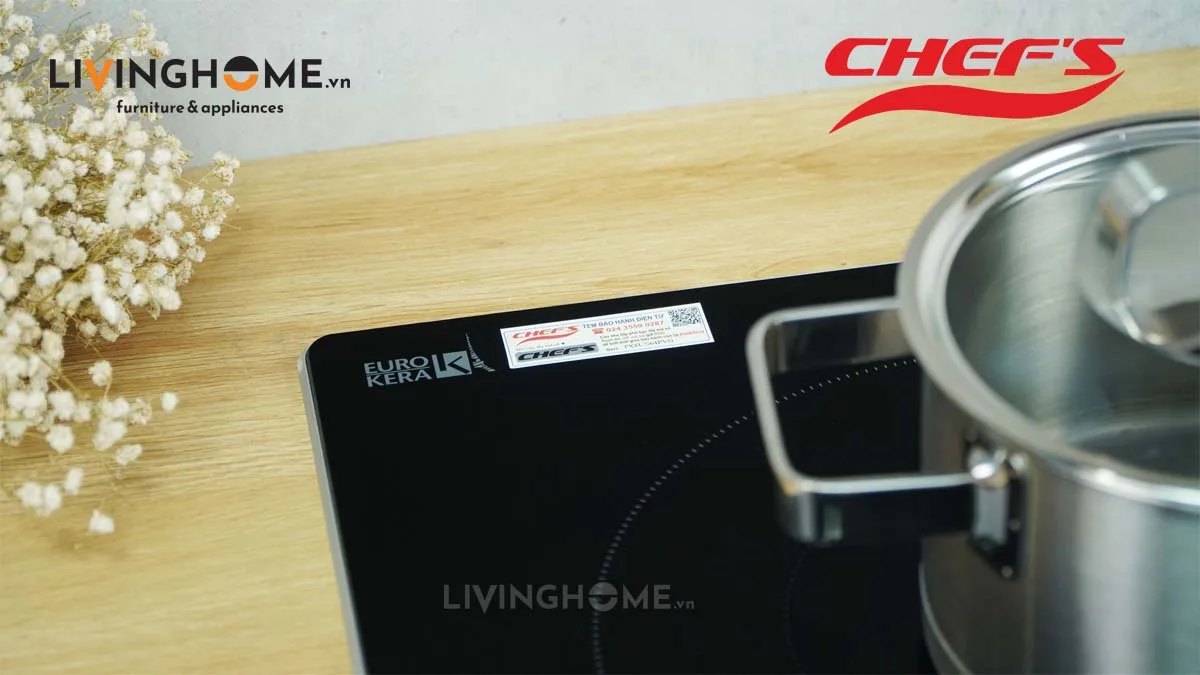 Bếp điện từ Chefs EH-MIX2000A tiết kiệm tiện lợi