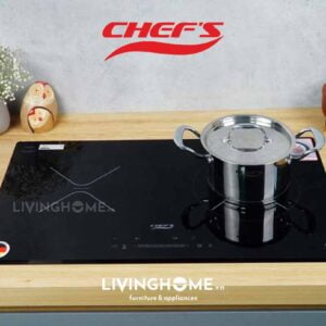 Bếp Điện Từ Chefs EH-MIX366 73CM 1 Điện 1 Từ Kính Schott Ceran 15 Bếp điện từ Chefs EH-MIX366 sang trọng, tiện dụng