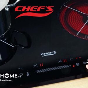 Bếp Điện Từ Chefs EH-MIX366 73CM 1 Điện 1 Từ Kính Schott Ceran 13 Bếp điện từ Chefs EH-MIX366 sang trọng, tiện dụng