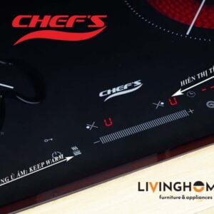 Bếp Điện Từ Chefs EH-MIX366 73CM 1 Điện 1 Từ Kính Schott Ceran 11 Bếp điện từ Chefs EH-MIX366 sang trọng, tiện dụng