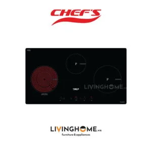 Bếp điện từ Chefs EH MIX544P 3 vùng nấu tiện lợi hoàn mỹ