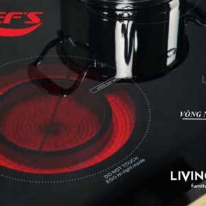 Bếp điện từ Chefs EH MIX544P 3 vùng nấu tiện lợi hoàn mỹ