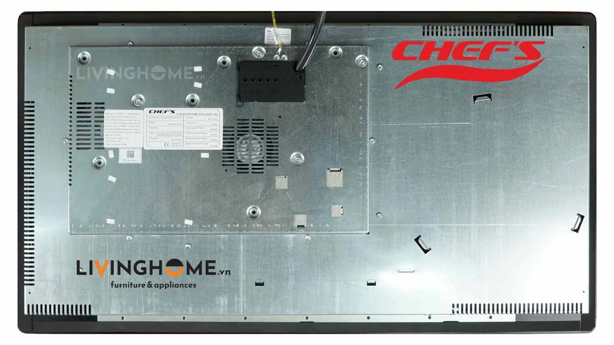 Bếp điện từ Chefs EH-MIX544P 81CM 2 Từ 1 Điện Kính Schott Ceran 8 Bếp điện từ Chefs EH MIX544P 3 vùng nấu tiện lợi hoàn mỹ