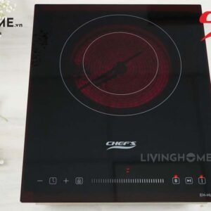 Bếp Điện Đơn Chefs EH-IH22A 31CM 1 Điện Kính Ceramic 11 Bếp điện Chefs EH IH22A đơn sang trọng