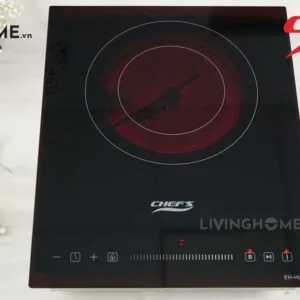Bếp Điện Đơn Chefs EH-IH22A 31CM 1 Điện Kính Ceramic 11 Bếp điện Chefs EH IH22A đơn sang trọng