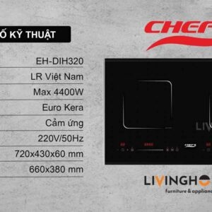 Bếp từ Chefs EH-DIH320 thông minh thế hệ mới