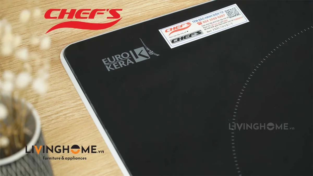 Bếp từ Chefs EH-DIH321 tiện lợi linh hoạt 7 Bếp từ Chefs EH DIH321 tiện lợi linh hoạt