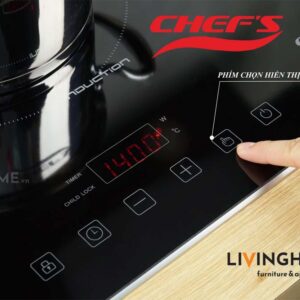 Bếp từ Chefs EH-DIH321 tiện lợi linh hoạt 13 Bếp từ Chefs EH DIH321 tiện lợi linh hoạt