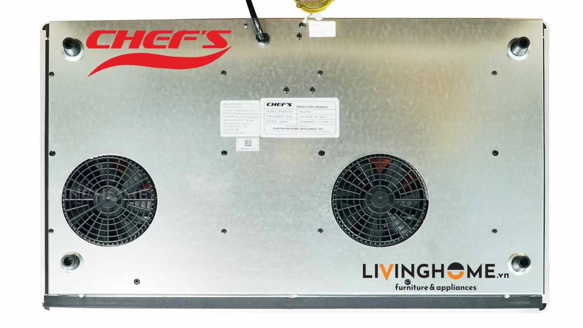 Bếp từ Chefs EH-DIH321 tiện lợi linh hoạt 10 Bếp từ Chefs EH DIH321 tiện lợi linh hoạt