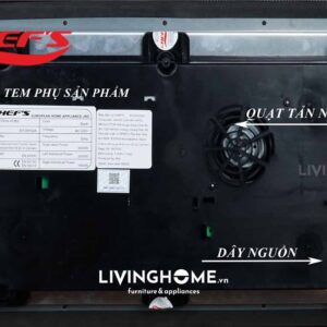 Bếp từ Chefs EH DIH32A Domino sang trọng nhỏ gọn