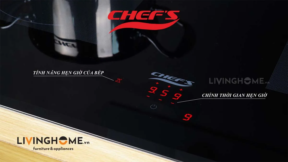 Bếp từ Chefs EH-DIH666 sang trọng thời thượng 15 Bếp từ Chefs EH-DIH666 sang trọng thời thượng