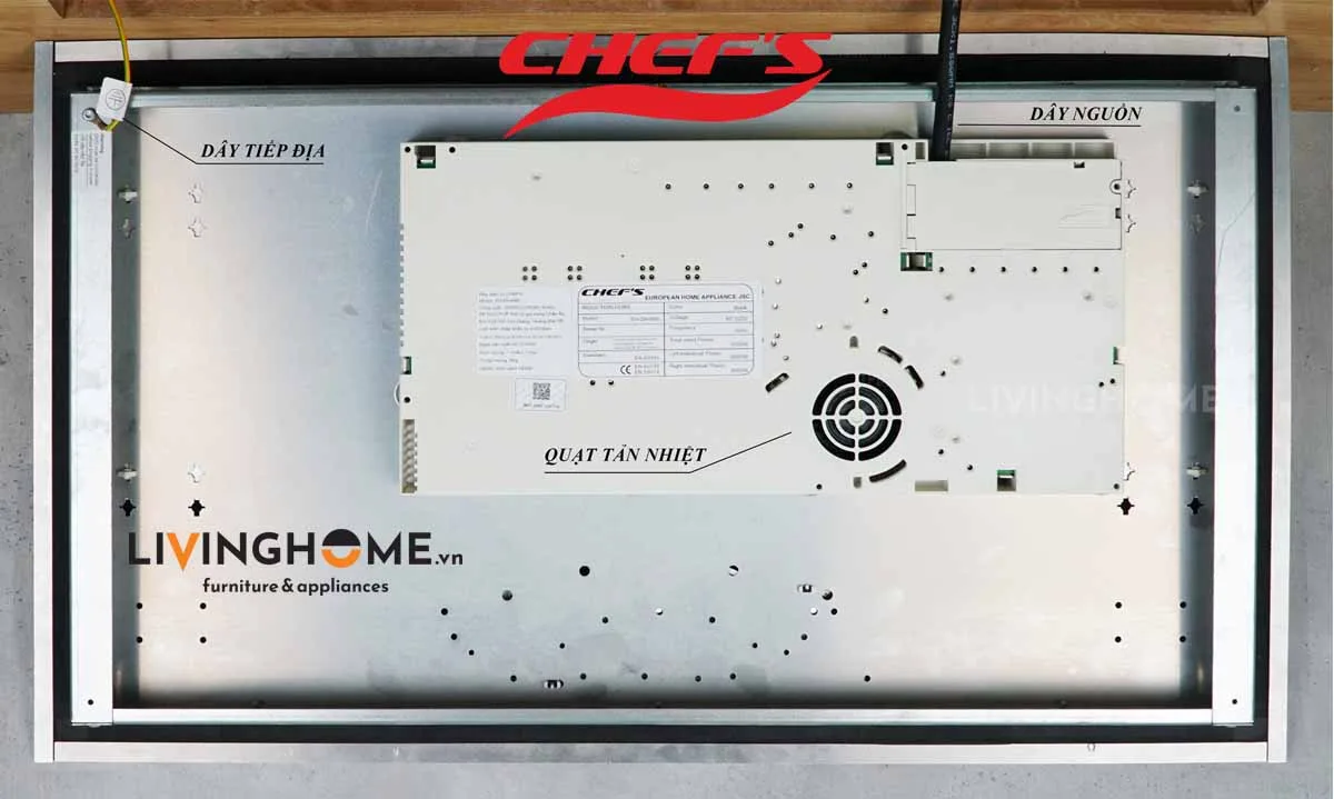 Bếp từ Chefs EH-DIH666 sang trọng thời thượng