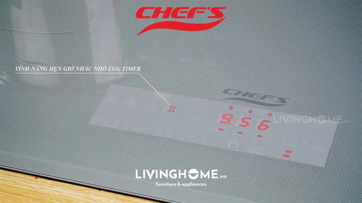 Bếp từ Chefs EH-DIH666G màu xám tinh tế thời thượng