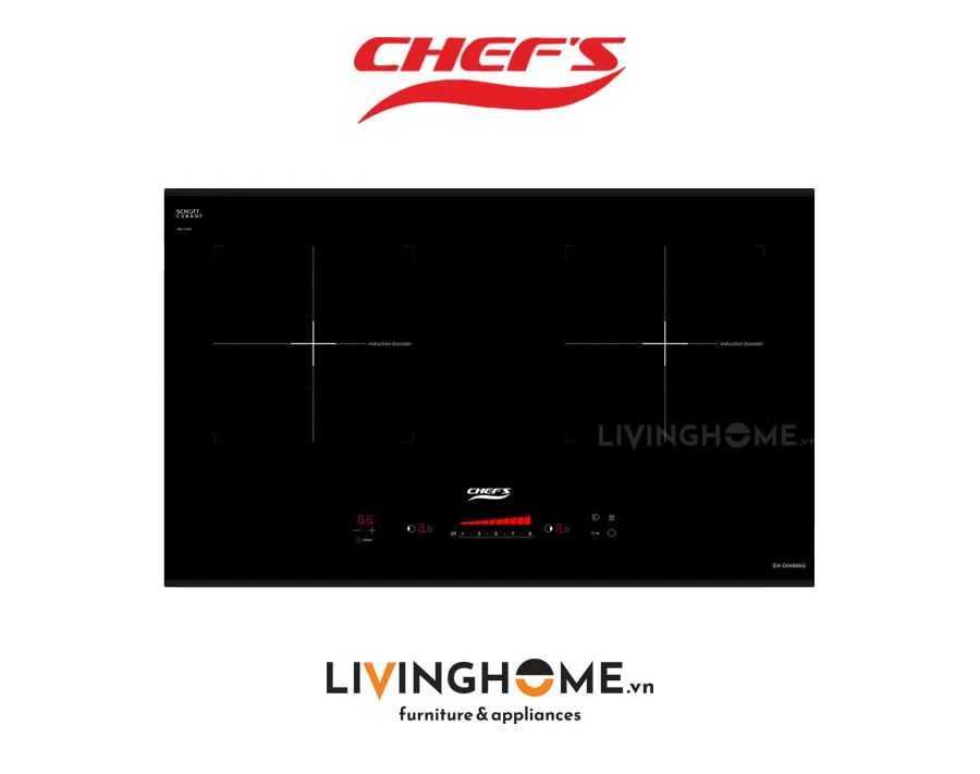 Bếp từ Chefs EH-DIH868 kính Schott Ceran siêu bền 3 Bếp từ Chefs EH-DIH868 kính Schott Ceran siêu bền