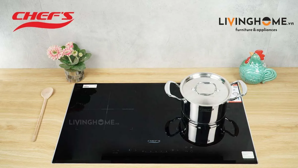 Bếp từ Chefs EH-DIH868 kính Schott Ceran siêu bền 19 Bếp từ Chefs EH-DIH868 kính Schott Ceran siêu bền