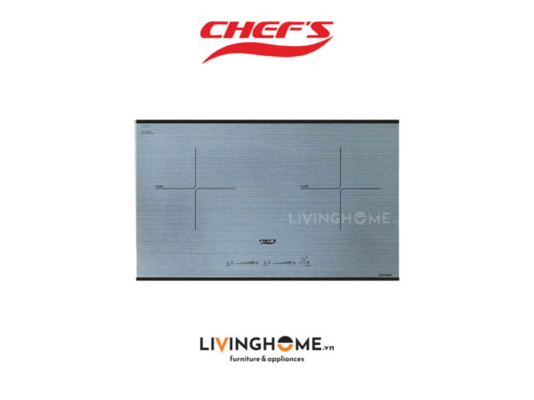 Bếp từ Chefs EH-DIH888E thiết kế xám tinh tế hiện đại