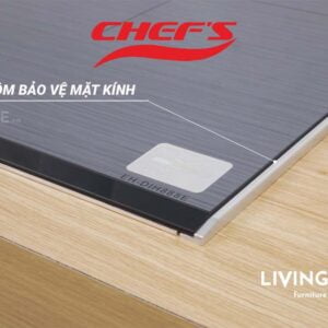 Bếp từ Chefs EH-DIH888E thiết kế xám tinh tế hiện đại