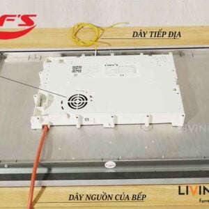 Bếp từ Chefs EH-DIH888E thiết kế xám tinh tế hiện đại