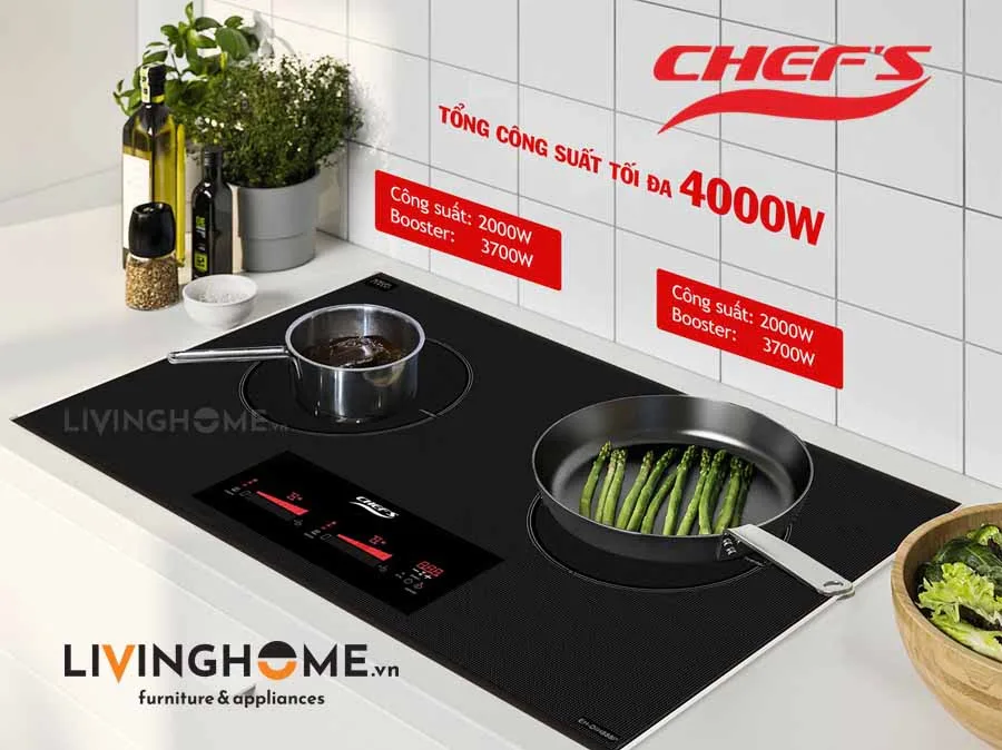 Bếp từ Chefs EH-DIH888P cao cấp nhập khẩu Đức
