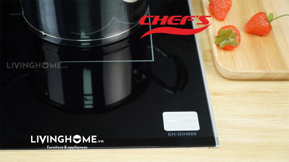 Bếp từ Chefs EH-DIH889 đôi sang trọng tiết kiệm điện năng 5 Bếp từ Chefs EH-DIH889 đôi sang trọng tiết kiệm điện năng