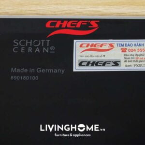 Bếp từ Chefs EH-DIH890N siêu tiết kiệm điện 11 Bếp từ Chefs EH-DIH890N siêu tiết kiệm điện
