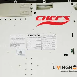 Bếp từ Chefs EH IH555 3 vùng nấu thông minh tiết kiệm
