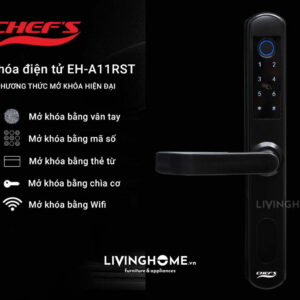 Khoá vân tay Chefs EH A11RBT an toàn sang trọng 8 Khoá vân tay Chefs EH A11RBT an toàn sang trọng