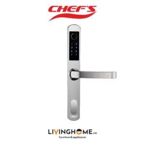 Khoá vân tay Chefs EH A11RST màu bạc thời thượng tinh tế