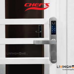 Khoá vân tay Chefs EH A11RST màu bạc thời thượng tinh tế