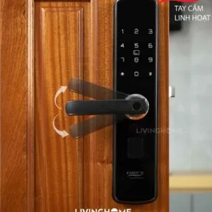 Khoá vân tay Chefs EH A16SB màu đen sang trọng 14 Khoá vân tay Chefs EH A16SB