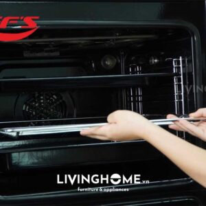 Lò nướng Chefs EH BO600S âm tủ tiêu chuẩn Châu Âu dung tích 56L